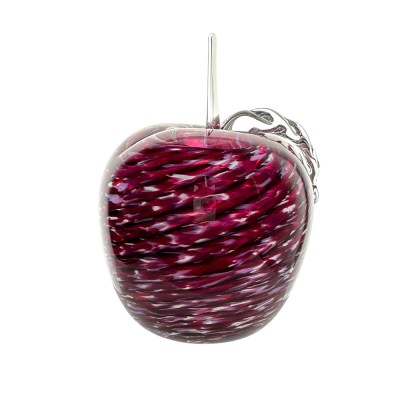 Dark-Pink-and-White-Apple